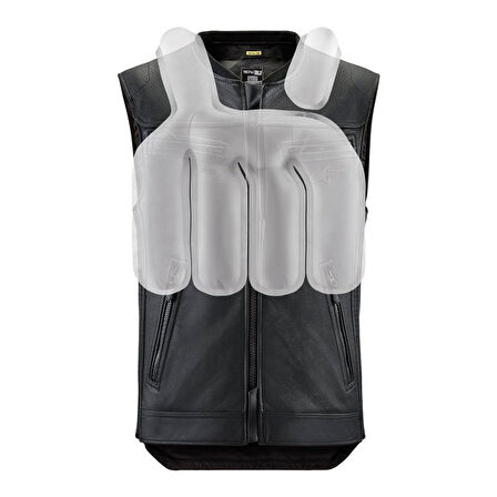 Alpinestars Tech-Air 3 V2 Deri System Airbag Yelek Siyah