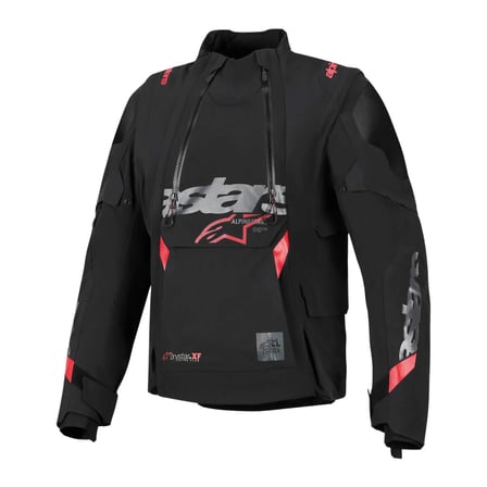 Alpinestars Halo Pro DS Korumalı Motosiklet Montu Siyah  Kırmızı