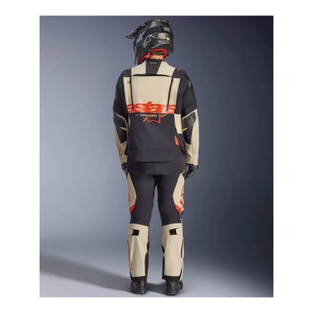 Alpinestars Halo Pro DS Korumalı Motosiklet Montu Krem  Siyah