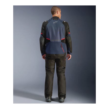 Alpinestars Andes V4 Korumalı Motosiklet Montu Mavi  Siyah