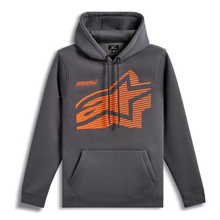 Alpinestars Fasting Hoodie Kapüşonlu Sweatshirt Gri