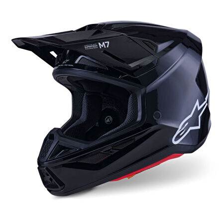 Alpinestars S-M7 Off-Road Kaskı Siyah
