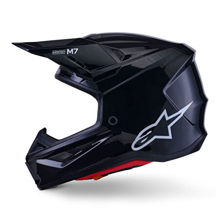 Alpinestars S-M7 Off-Road Kaskı Siyah