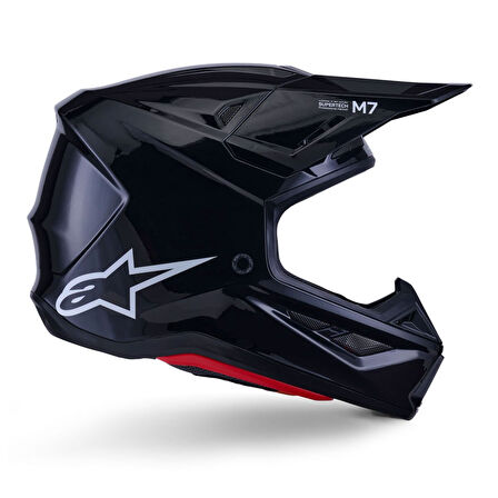 Alpinestars S-M7 Off-Road Kaskı Siyah