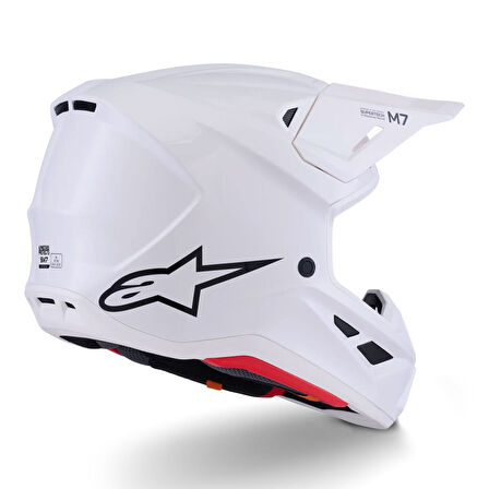 Alpinestars S-M7 Off-Road Kaskı Beyaz