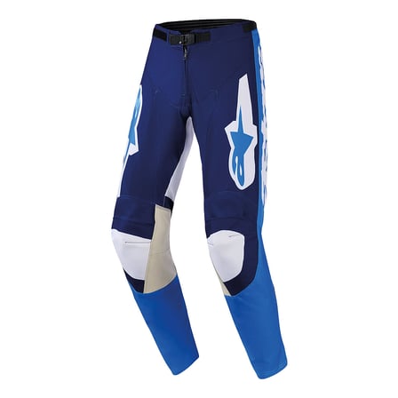 Alpinestars Racer Riway Off-Road Motosiklet Pantolonu Mavi  Beyaz