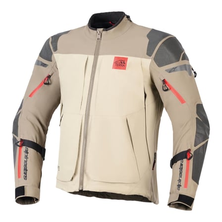 Alpinestars Nazca 3L Gore-Tex Pro Korumalı Motosiklet Montu Kahverengi