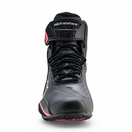 Alpinestars Faster-4 DS Korumalı Motosiklet Botu Siyah  Gri  Kırmızı
