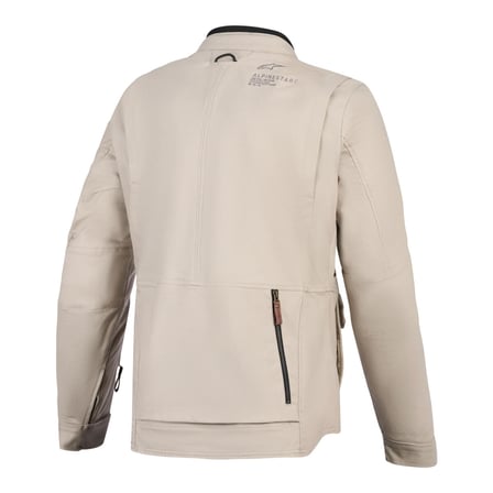 Alpinestars Borrego DS Korumalı Motosiklet Montu Krem