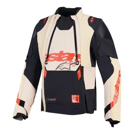 Alpinestars Halo Pro DS Korumalı Motosiklet Montu Krem  Siyah