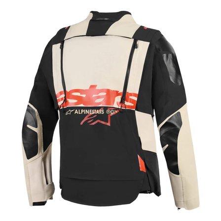 Alpinestars Halo Pro DS Korumalı Motosiklet Montu Krem  Siyah
