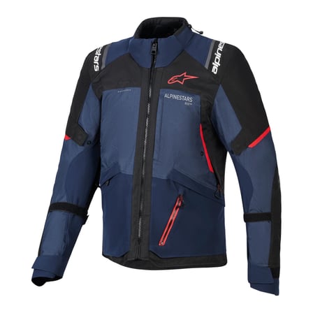 Alpinestars Andes V4 Korumalı Motosiklet Montu Mavi  Siyah
