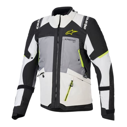 Alpinestars Andes V4 Korumalı Motosiklet Montu Gri  Siyah  Sarı