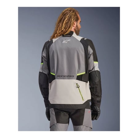 Alpinestars Andes V4 Korumalı Motosiklet Montu Gri  Siyah  Sarı