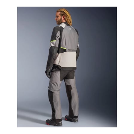Alpinestars Andes V4 Korumalı Motosiklet Montu Gri  Siyah  Sarı