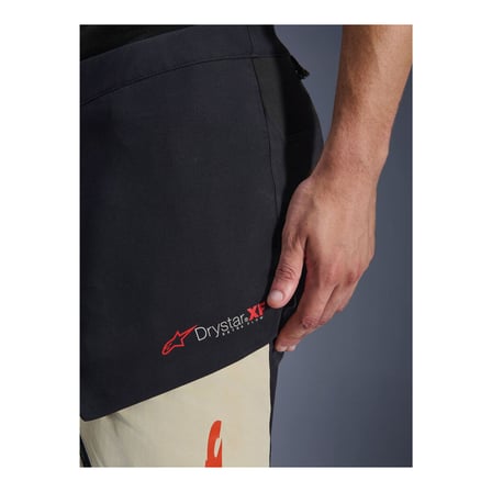 Alpinestars Halo Pro DS Laminated Korumalı Motosiklet Pantolonu Krem  Siyah