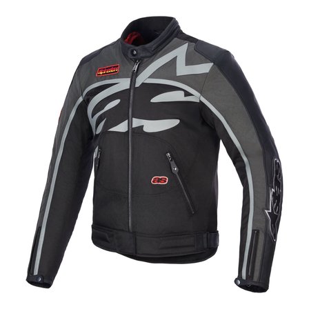 Alpinestars Axton Korumalı Motosiklet Montu Siyah  Antrasit