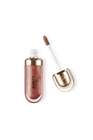 KIKO Dudak Parlatıcısı-3D Hydra Lip Gloss Limited Edition-42 Charming Copper-Besleyici ve Nemlendirici