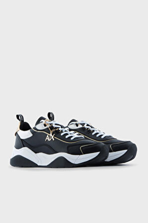 Siyah Kadın Yüksek Taban Sneaker XDX104XV580S038