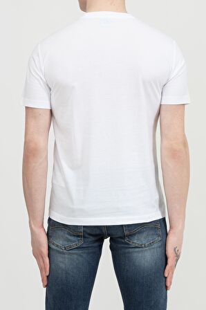 EA7 Erkek Bisiklet Yaka T-Shirt