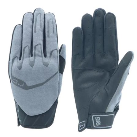 OJ Grip Yazlık Motosiklet Eldiveni 2XL Gri EN 13594 Sertifikalı