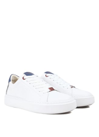 Alexander Smith Beyaz Erkek Sneaker LONDON MAN WHITE BLUE