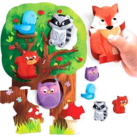 Headu Montessori Benim İlk Yapbozum Orman IT20133