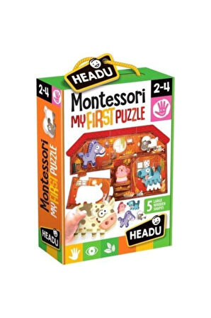 Montessori Fırst Puzzle The Farm 2 4 Yaş