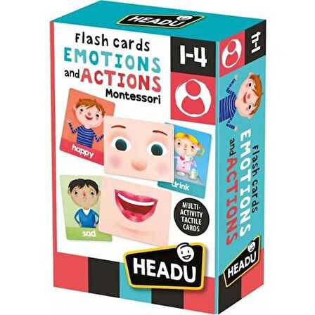 Headu Ingilizce Duygular ve Eylemler Oyun Kartları 24650