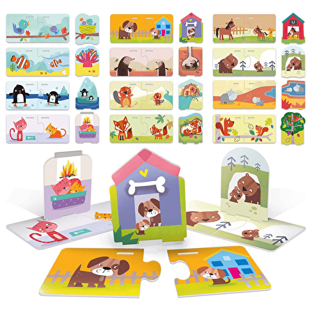 Headu Hayvanlar Çocuk Puzzle