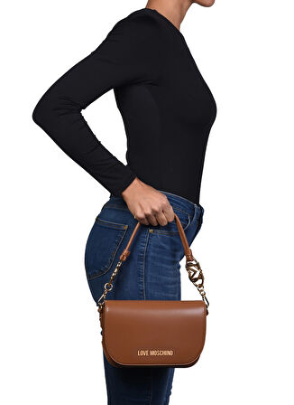 Love Moschino Kahve Kadın Omuz Çantası JC4049PP1M201