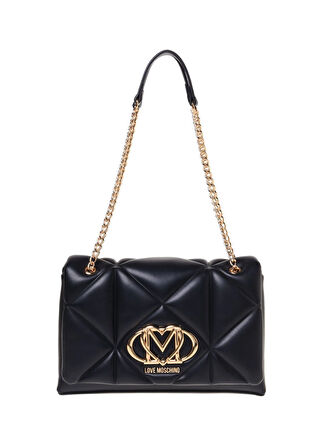 Love Moschino Siyah Kadın Omuz Çantası JC4041PP1M000