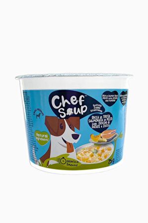 Chef Soup Somon Patates ve Balkabaklı Hazır Çorba 25 Gr