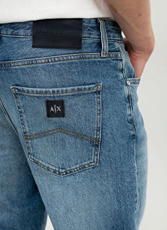 Armani Exchange Normal Bel Slim Fit Erkek Denim Pantolon 6DZJ13 Z1RSZ 1500