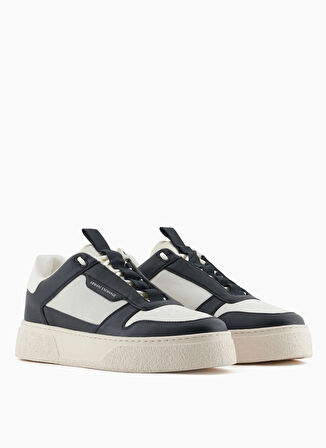 Armani Exchange Siyah - Ekru Erkek Sneaker XUX244