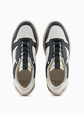 Armani Exchange Siyah - Ekru Erkek Sneaker XUX244