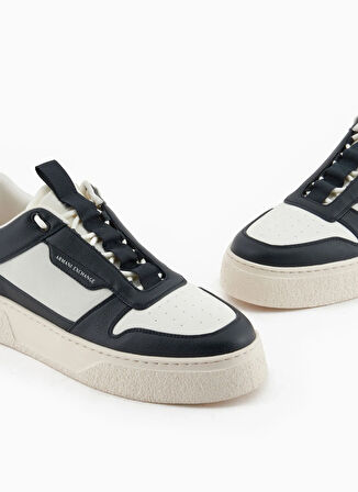 Armani Exchange Siyah - Ekru Erkek Sneaker XUX244