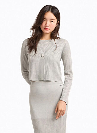 Armani Exchange Gri Kadın Hırka XW000110