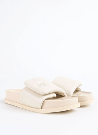 XDP061 Krem Kadın   Terlik