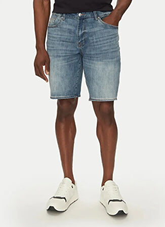 Armani Exchange Denim Şort, 30, Renksiz