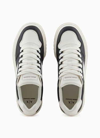 Armani Exchange Siyah - Ekru Erkek Sneaker XUX257