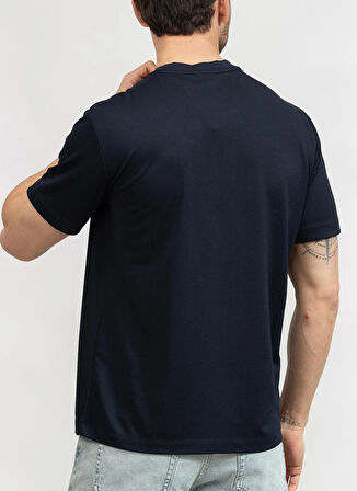 EA7 Bisiklet Yaka Siyah Erkek T-Shirt TRAIN LUX TEE