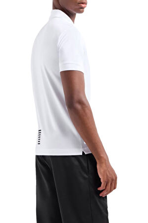 Erkek Polo Yaka T-Shirt - Beyaz | XL