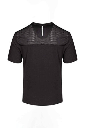 Erkek Ea7 Bisiklet Yaka T-Shirt - Siyah | M