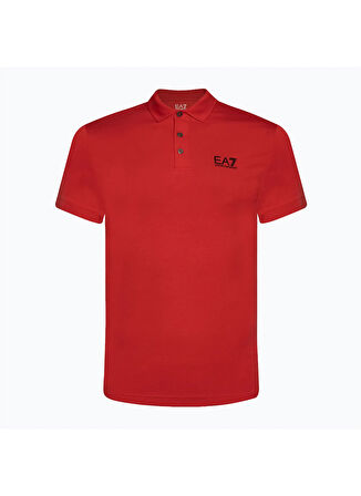 EA7 Kiremit Erkek Polo T-Shirt TRAIN CORE ID POLO