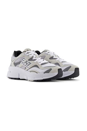 Erkek Ea7 Sneaker - Beyaz/Gri | 7,5