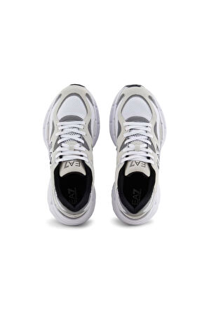 Erkek Ea7 Sneaker - Beyaz/Gri | 7,5