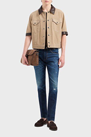 Emporio Armani Erkek Kot Pantolon EM000121 AF13281 MB001