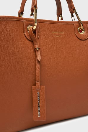 Emporio Armani Logolu Çıkarılabilir Askılı Çanta Kadın ÇANTA EW000360 AF12103 M6030 TABA