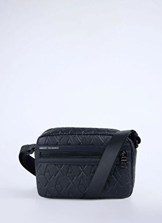 Armani Exchange Siyah Erkek Postacı Çantası LIAM CAMERA CASE